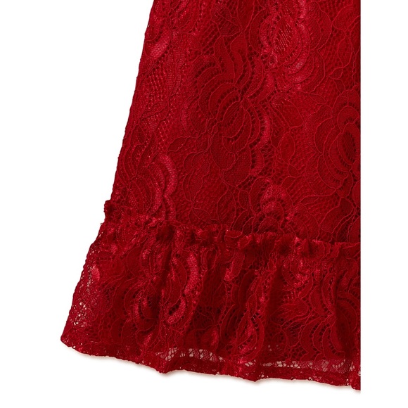 Wonder Nation red lace dress - Picture 3 of 3